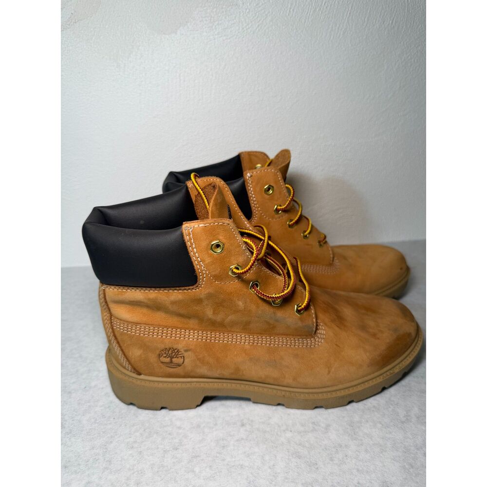 Timberland junior waterproof wheat nubuck boots size 6